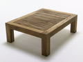 Table de jardin-bois-120x80x40 cm-bois brun-naturel-style contemporain